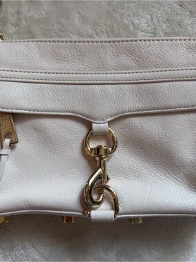 Rebecca Minkoff Mini MAC Crossbody Light Pink